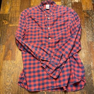Men’s H&M Button-Down Flannel Plaid Shirt